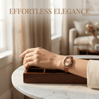 Gold Watches for Women with Vintage Rectangular Case,White Roman Dial,Stainless Steel Band,Adjustment Tool Included,Water Resistant