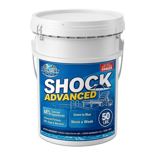 POOLFORT Pool Shock, 50 lb