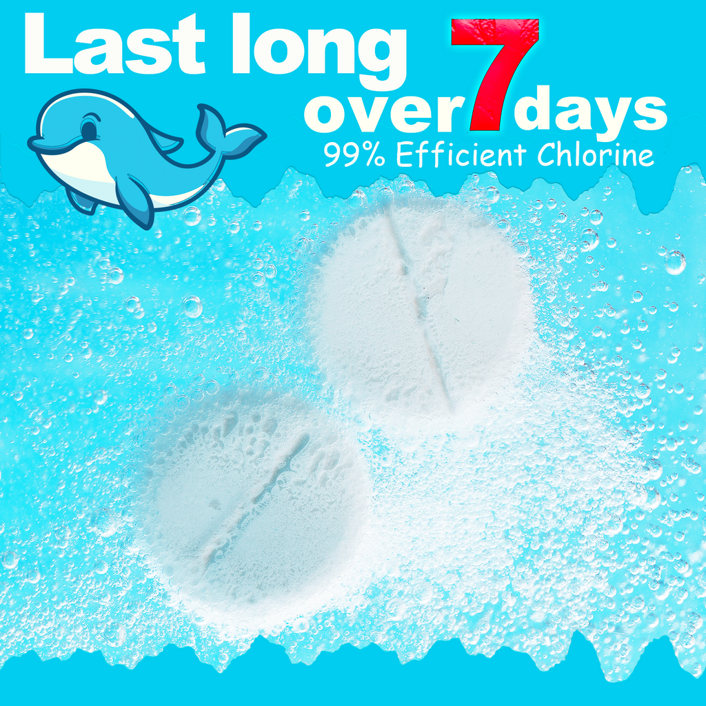50 lbs 3 Inch Stabilized Chlorine Tablets for Sanitizing Swimming Pools