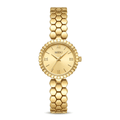 Watches for Women Vintage Bracelet Roman Dial Rectangular Case Gold Watch Waterproof with Tools