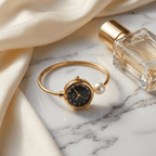Women's Gold Dainty Bangle Watch Small Vintage Bracelet, Easy Read Numeral Dial Waterproof