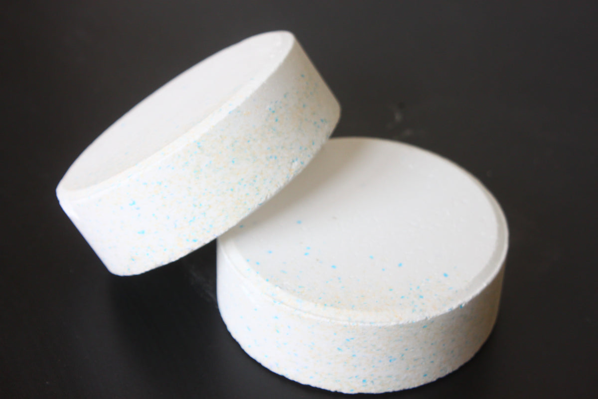 POOLFORT 3-Inch Chlorine Tablets — 30 Pallets / 1,080 Buckets | 90% Available Chlorine