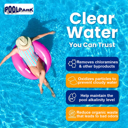 POOLFORT Pool Shock, 50 lb